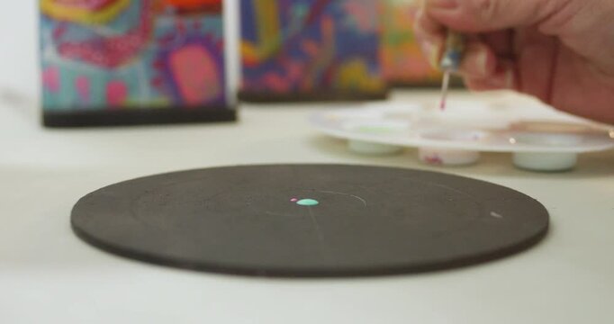 Puntillismo de mandala