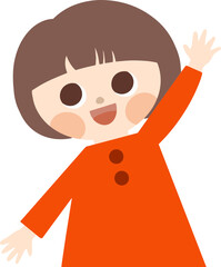 The child who greets