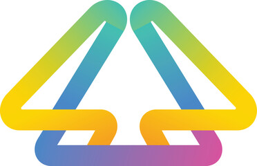 A white background highlights the peace sign, a symbol of caution, warning, and safety against the dangers of high-voltage electric shock