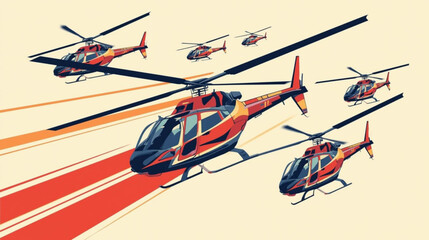 vector illustration of a plane
