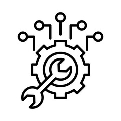 remote maintenance icon
