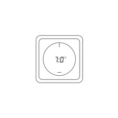 Digital Thermostat Display Interface