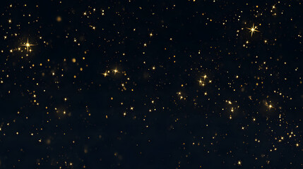 검은 배경 위 황금빛 반짝임 배경