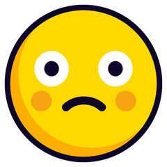 smiley face emoticon Vector Illustration 