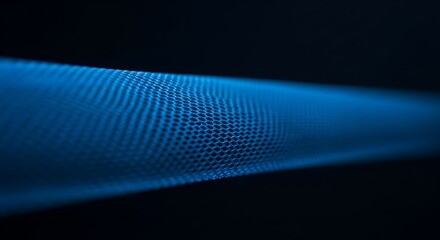 Abstract Blue Digital Design Line.