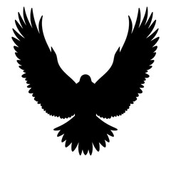 Bird Silhouette Illustration Element