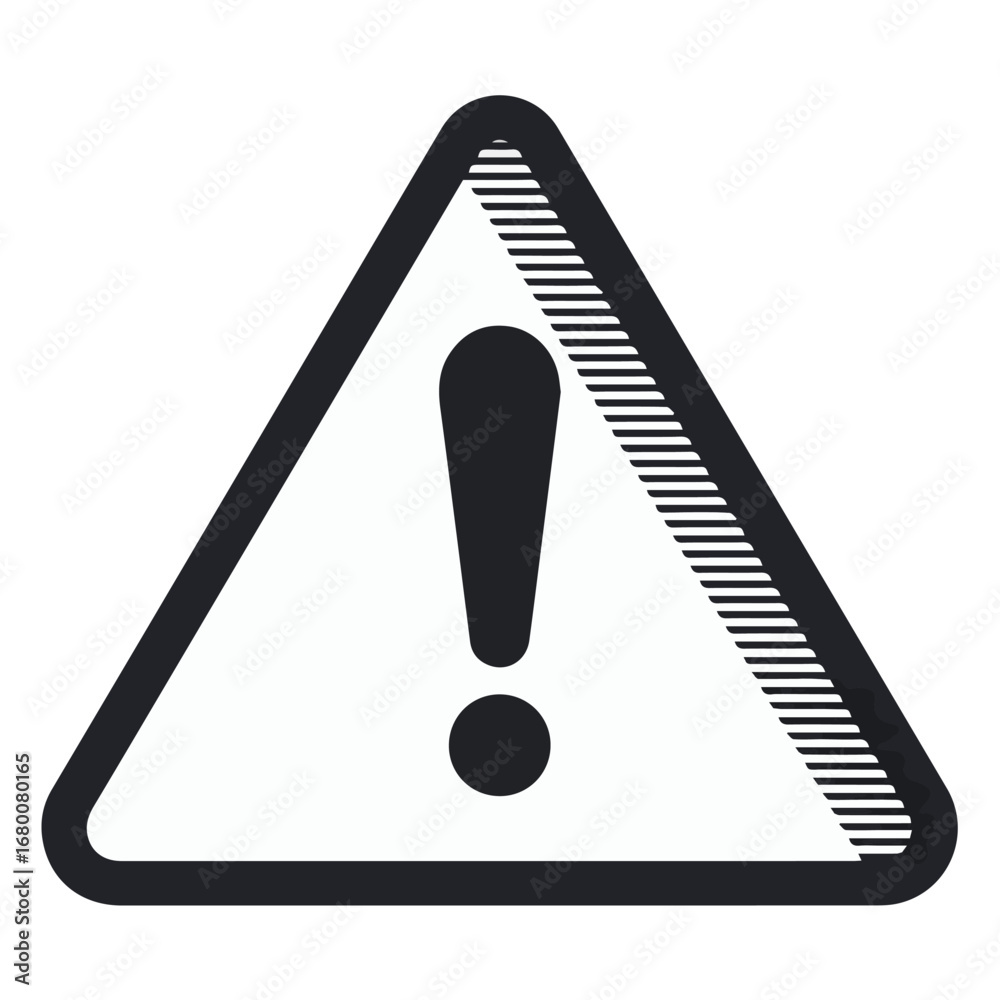 Wall mural download high resolution attention sign vector image symbol of danger caution warning alert for grap