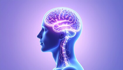 Fototapeta premium Brain idea flow