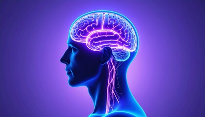 Obraz premium Brain idea flow