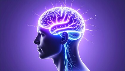 Obraz premium Brain idea flow