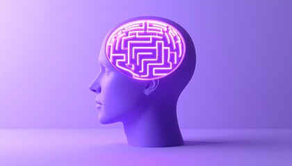 The neon maze inside the brain