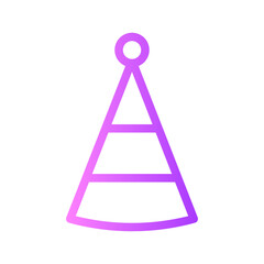 cap gradient icon
