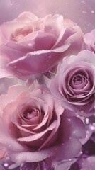 Beautiful and charming romantic roses