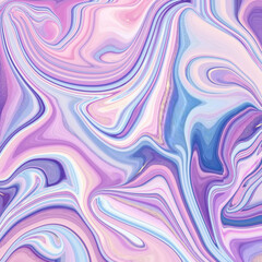 Obraz premium Dreamy pastel abstract with flowing colors, marble texture, fluid design, and vibrant background perfect for art and modern projects.