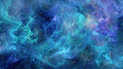 Obraz premium Abstract Colorful Cosmic Nebula Background