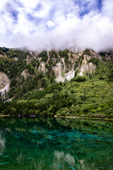 mountain river in the mountains,Jiuzhaigou