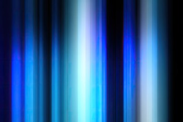 Abstract vertical streaks of vibrant blue, white, and dark hues