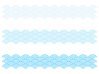 青海波ラインセット