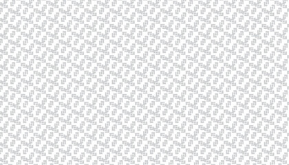 Geometric Pattern of Small Grey Rectangles on White