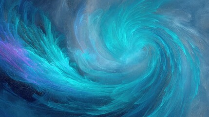 Fototapeta premium Abstract Cosmic Spiral Nebula