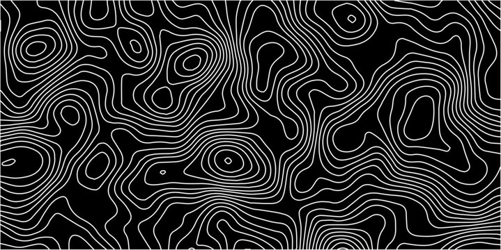 black and white seamless pattern. black and white background. black and white abstract background. black topography background. eps file. 