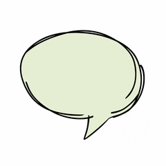 Hand Drawn Text Bubble