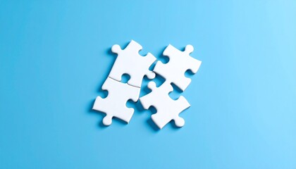 3D puzzle icon symbolizing business collaboration