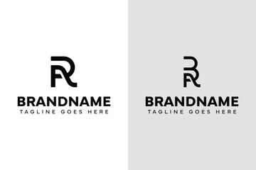 Letters AR and ARB Monogram Logo Set, for AR RA ARB ABR BRA BAR RAB RBA initials