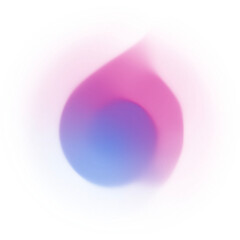 Abstract Blurred With Pink And Blue Gradient Lights
