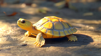 turtle on the ground