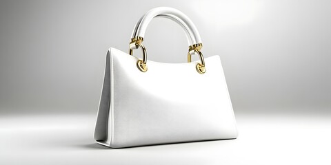 White Handbag Mockup