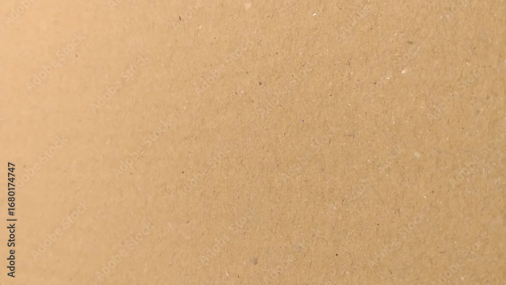 Wall mural vector cardboard realistic background. texture of kraft paper. brown recycle paper texture backgroun