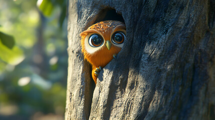 close up of an eurasian eagle owl