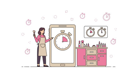 Time-Saving Beauty Solutions: Streamlining Makeup Routines with Mobile App Integration