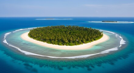 Tropical Island Paradise.