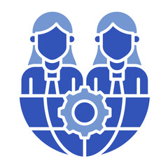 Cooperation  Icon Set Multiple Style Collection