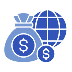 Economic  Icon Set Multiple Style Collection