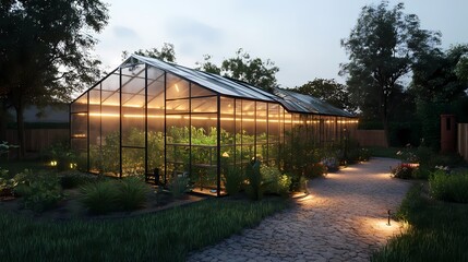 Obraz premium Vertical Farming Tower