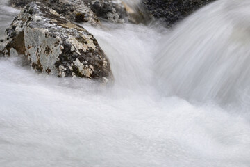 Mountain stream in the Talkeetna Mountains, Alaska.