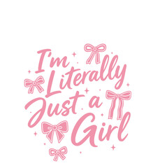 JUST A GIRL SVG