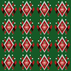 abstract geometric seamless pattern