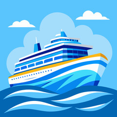 Cruise Ship illustration