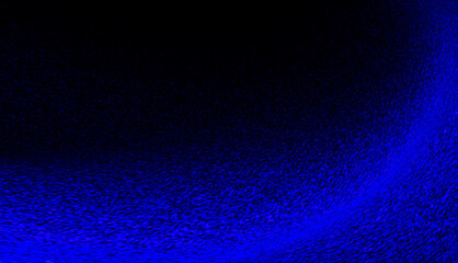 A black background with a bright, grainy deep blue section at the bottom. It looks like a wave of energy flowing in from the bottom-right corner.