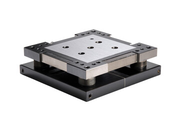 Precision Surface Plate Stage on Transparent Background