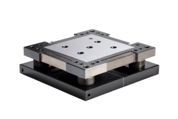 Precision Surface Plate Stage on Transparent Background