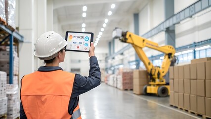 Revolutionizing warehouse operations with smart technology and a safety first approach for efficiency and future shown