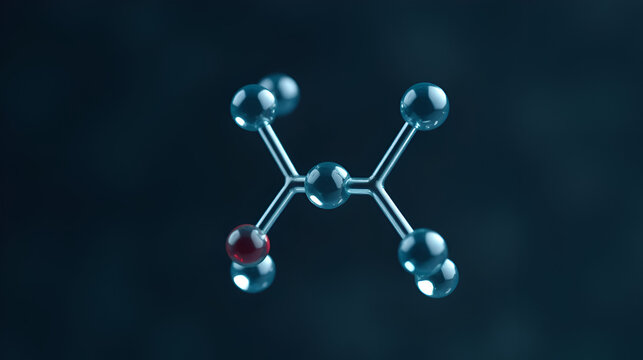 Cyclopentane cycloalkane molecule. Used in refrigerators.