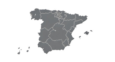 Discover Spain's regions with this detailed political map, perfect for travel and business planning.