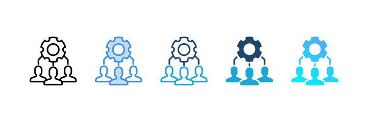 Lead Management  icon set multiple style collection