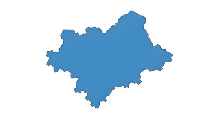 Fototapeta premium Discover Ukraine's distinctive outline, a symbol of national identity and resilience.